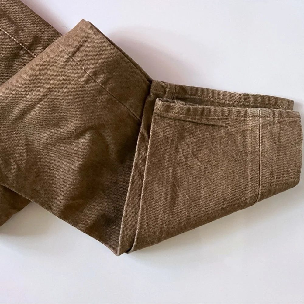Levi’s • Tan 501 Straight Fit Jeans
